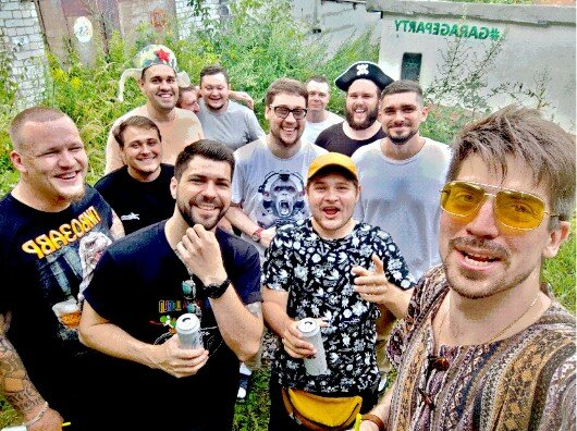 Делегация гостей из Тюмени